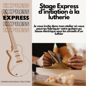 Stage de lutherie express guitare